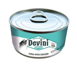Devini Cat Tuna With Chicken 12 x 70 gr