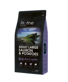 Profine Adult Large  Salmon & Potatoes 15kg    Nu inclusief: Profine Snack