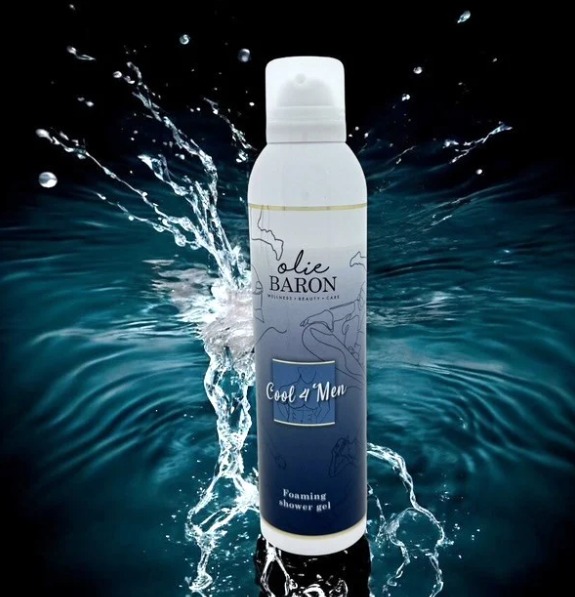 Foaming shower gel Cool 4 Men