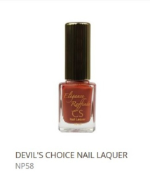 Nagellak kleur Devil's choice N58