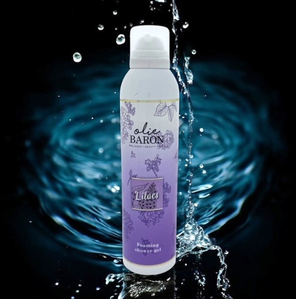 Foaming shower gel Seringen 200ml