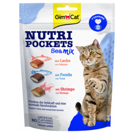 GimCat Nutri Pockets 150 g Mix Zeevis