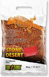 Exo-Terra Stone Desert Substraat Outback Red Rood 5kg