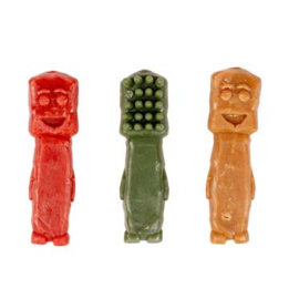 Garden bites Toby toothbrush S 5cm  50stuks