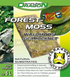 Forrest mos 3 x 100 gram geperst