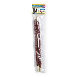 Raw Hide White + Duck Roll 18" 2 stuks