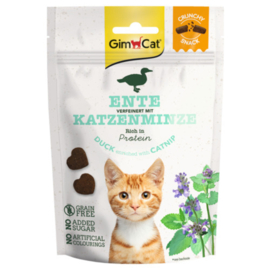 GimCat Crunchy Snack 50 g Eend / Kattenkruid