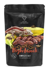 Gecko Nutrition High insects ( 50 gram )