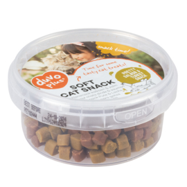 Zachte kattensnack kalkoen & zalm ( 100 gram )