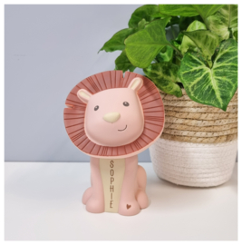 Hakuna Leeuw spaarpot met naam | Atelier Pierre Money Box Magnolia