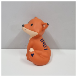 Cesar Vos Oranje spaarpot met naam | Atelier Pierre Money Box