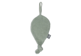 Jollein Speendoekje Ash Green met Naam | Leaf Ash Green