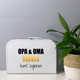 Kinderkoffertje OPA & OMA