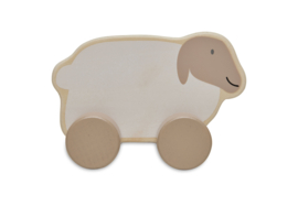 Jollein Farm Lamb | Houten Speelgoedauto Schaapje