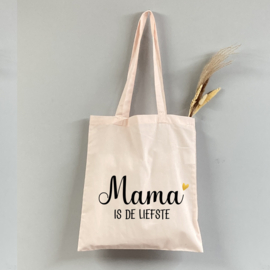 Katoenen tas voor MAMA is de liefste | Tote bag