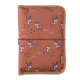 Fresk Luieretui | Fresk Diaper Travelkit Deer Amber Brown