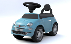 Loopauto Fiat 500 blauw met naam | Loopauto Fiat 500