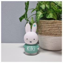 Nijntje spaarpot met naam Klein | Atelier Pierre Money Box| Mint Wit Klein