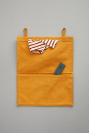 Kids Concept Hang Storage Mango | Kids Concept Opbergzak met Naam warm Geel