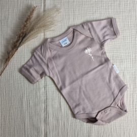 Rompertje met afbeelding pale pink  | Babypakje