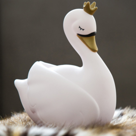 Swan Dame Blanche spaarpot met naam | Atelier Pierre witte Zwaan