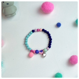 Armbandje Purple rain | FeelGood Armcandy