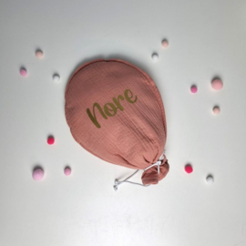 Verjaardag ballon | Donker Roze | ballon van Shuuske bedrukt met naam