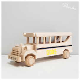 Houten Schoolbus | Beukenhouten Schoolbus