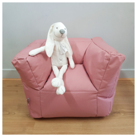 Jollein Beanbag Fauteuil | Kinderstoeltje met naam | Jollein Poef Mellow Pink