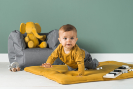 Jollein Beanbag Fauteuil | Kinderstoeltje met naam | Jollein Poef Storm Grey