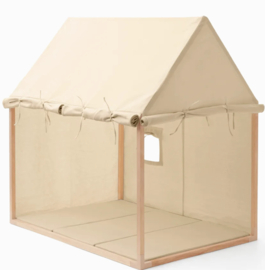 Kids Concept Play house tent beige | Kids Concept speeltent beige