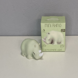 Neushoorn Rhino, MINI nachtlampje | Nachtlampje - Dhink