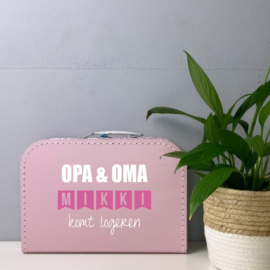Kinderkoffertje OPA & OMA