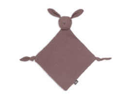 Jollein Knuffeldoekje Bunny Ears met Naam | Comfy Blanket Chestnut