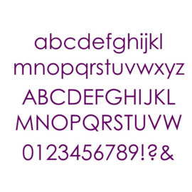 Naamsticker | Tekst sticker | Lettertype 3