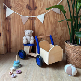 Loop Bakfiets - Blauw/Naturel