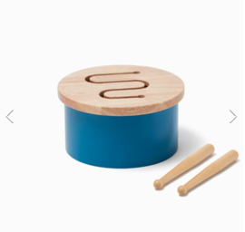 Trommel Blauw | Kids Concept mini drum