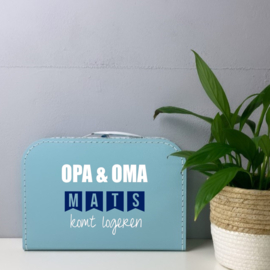 Kinderkoffertje OPA & OMA