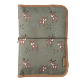 Fresk Luieretui | Fresk Diaper Travelkit Deer Olive Green