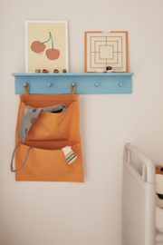 Kids Concept Hang Storage Mango | Kids Concept Opbergzak met Naam warm Geel