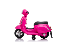 Mini Vespa Roze met naam |Elektrische kinderscooter Vespa Roze