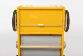 Gele loopwagen | Hulpdienst wagen met naam | Pinolino Fred Geel