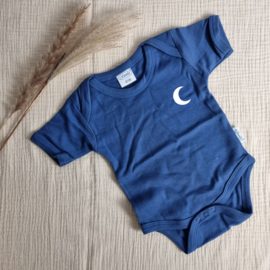 Rompertje met afbeelding blauw | Babypakje