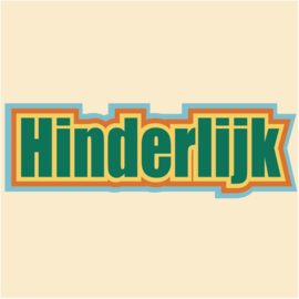 QuoteSticker "Hinderlijk" groen