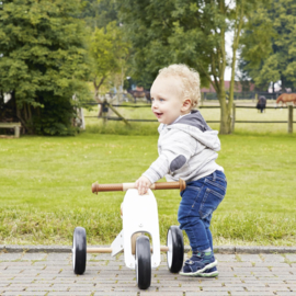 Loopfiets met naam - Pinolino Charlie (wit)