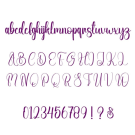 Naamsticker | Tekst sticker | Lettertype 8