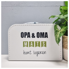 Kinderkoffertje OPA & OMA