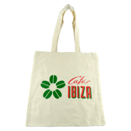 Cafés Ibiza katoenen draagtas