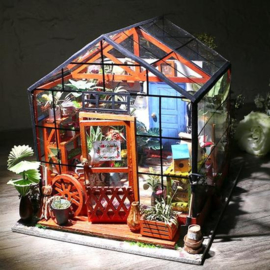 DG104 Cathy's Flower House - met LED licht - DIY