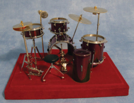 SAD-9/571 Deluxe drumstel rood